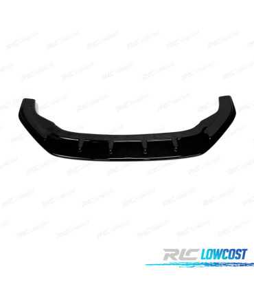 SPOILER LAME PARE-CHOCS AVANT VOLKSWAGEN VW GOLF 7.5 GTI R 17-20 LOOK CS NOIR BRILLANT