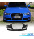 BOUCLIER AVANT AUDI A4 B8.5 11-15 PDC SRA LOOK RS GRILLE NOIRE ANTI-BROUILLARD