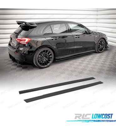 RAJOUTS DES BAS DE CAISSE MERCEDES CLASSE A W177 18-22 LOOK AMG A35