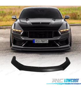SPOILER LIP FORD MUSTANG GT S650 24- LOOK DARK HORSE NOIR BRILLANT