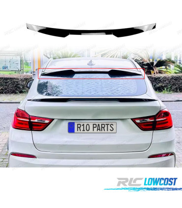 AILERON BECQUET DE TOIT BMW X4 F26 14-18 LOOK M NOIR BRILLANT