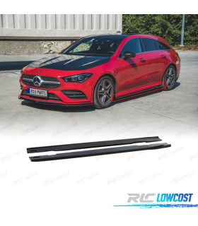 RAJOUTS DES BAS DE CAISSE MERCEDES CLA C118 X118 19-23 LOOK AMG
