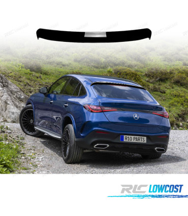 AILERON BECQUET DE TOIT MERCEDES GLC C254 COUPE 23- LOOK AMG NOIR BRILLANT 