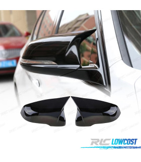 COQUES DE RÉTROVISEURSBMW F39 F40 F44 F48 15- LOOK M NOIR BRILLANT 