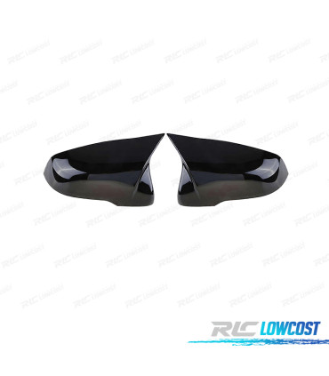 COQUES DE RÉTROVISEURSBMW F39 F40 F44 F48 15- LOOK M NOIR BRILLANT 