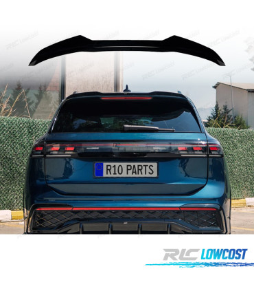 AILERON BECQUET DE TOIT VOLKSWAGEN VW TIGUAN R LINE 24- NOIR BRILLANT