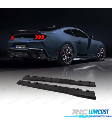RAJOUTS BAS DE CAISSE FORD MUSTANG GT S650 24- NOIR BRILLANT
