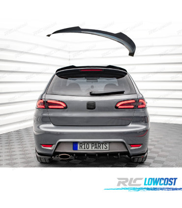 AILERON SPOILER SEAT IBIZA 6L 02-08 NOIR BRILLANT