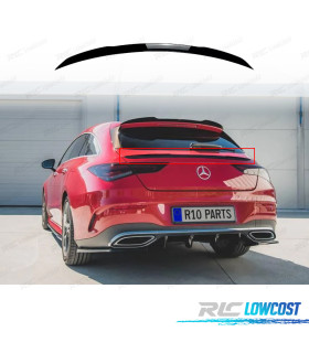 AILERON SPOILER MERCEDES CLA X118 19-23 NOIR BRILLANT