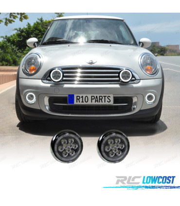 PHARES ANTIBROUILLARD LED ANGEL EYES POUR MINI