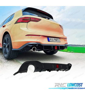 DIFFUSEUR VOLKSWAGEN VW GOLF 8 + FEU STOP O---O