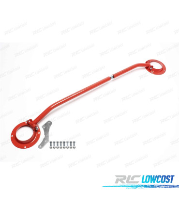 BARRE ANTI-RAPPROCHEMENT RÉGLABLE VOLKSWAGEN VW GOLF 3 91-97 ROUGE ACIER