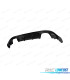 DIFFUSEUR VOLKSWAGEN VW GOLF 7.5 17-20 LOOK R DOUBLE SORTIE