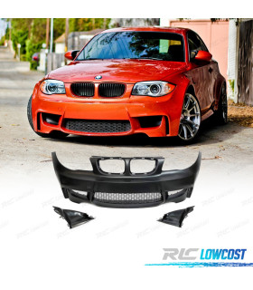 PARE CHOCS FRONTAL BMW E81 E87 E82 04-12 LOOK EVO1