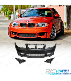 PARE CHOCS FRONTAL BMW E81 E87 E82 04-13 LOOK EVO1