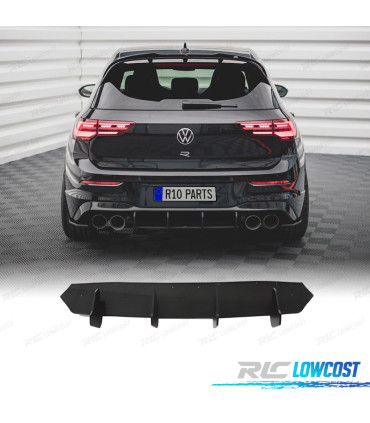 ACESSOIRE DE DIFFUSEUR VOLKSWAGEN VW GOLF 8 R-LINE 20- NOIR