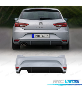 PARE-CHOCS ARRIÈRE SEAT LEON FR 13-20 DOUBLE SORTIE D'ÉCHAPPEMENT