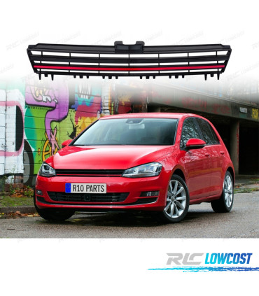 CALANDRE VOLKSWAGEN VW GOLF 7 12-17 NOIR ROUGE