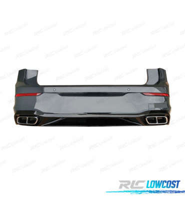 PARE-CHOCS ARRIÈRE VOLKSWAGEN VW GOLF 8 20-23 LOOK R LINE + EMBOUTS