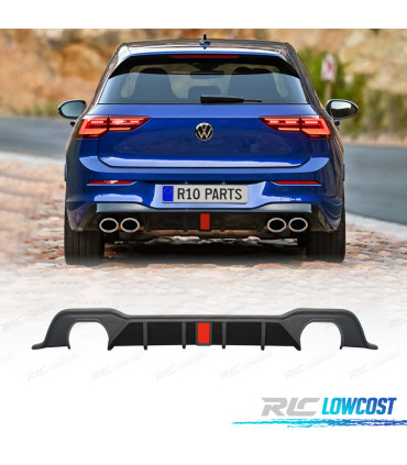 DIFFUSEUR VOLKSWAGEN VW GOLF 8 20- + FEU STOP OO---OO