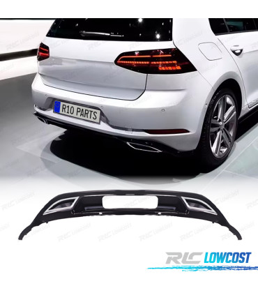 DIFFUSEUR VOLKSWAGEN VW GOLF 7 12-17 LOOK R LINE