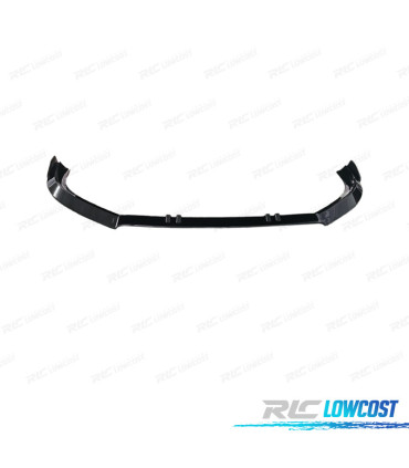 SPOILER LAME AVANT VOLKSWAGEN VW GOLF 6 08-12 NOIR BRILLANT ABS
