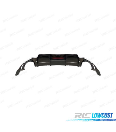 DIFFUSEUR VOLKSWAGEN VW GOLF 7.5 17-20 + FEU STOP LOOK TCR DOUBLE SORTIE