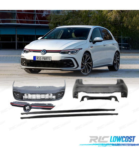 KIT CARROSSERIE VOLKSWAGEN VW GOLF 8 LOOK GTI + ANTIBROUILLARD