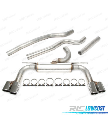 POT D'ÉCHAPPEMENT BMW F34 GRAN TURISMO 13-19 DOUBLE