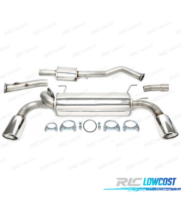 POT D'ÉCHAPPEMENT MAZDA MX5 98-05 SORTIE SIMPLE DES DEUX CÔTÉS