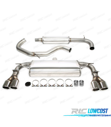 POT D'ÉCHAPPEMENT VOLKSWAGEN VW GOLF MK7 12-17 LOOK R