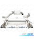 POT D'ÉCHAPPEMENT VOLKSWAGEN VW GOLF MK5 MK6 03-12 DOUBLE