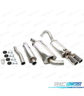 POT D'ÉCHAPPEMENT AUDI 80 86-91 DOBLE