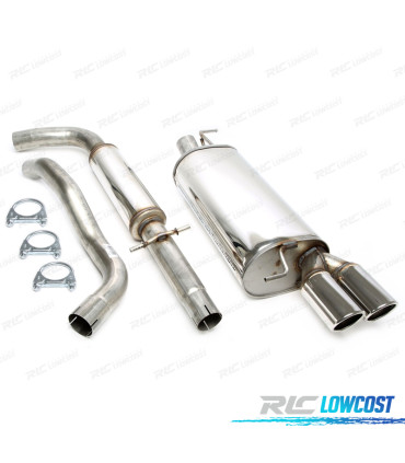 POT D'ÉCHAPPEMENT AUDI A3 8L 96-03 DOUBLE