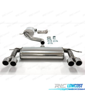 POT D'ÉCHAPPEMENT SEAT LEON 1P 04-12 DOUBLE