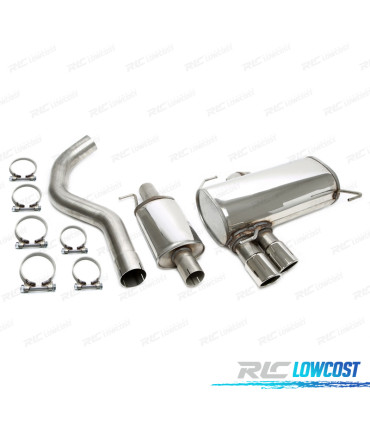 POT D'ÉCHAPPEMENT BMW E90 E91 LCI 08-12 DOUBLE