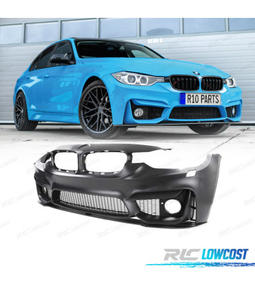 PARE-CHOCS AVANT BMW SÉRIE 3 F30 F31 LOOK M3 SRA + LAME AVANT