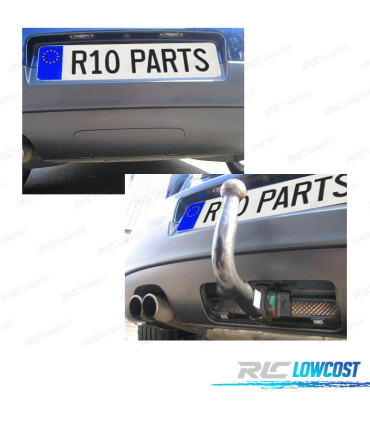 DIFFUSEUR VOLKSWAGEN VW GOLF 5 03-08 LOOK GTI + CACHE CROCHET REMORQUAGE