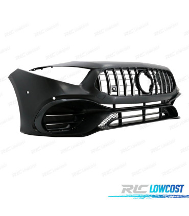 PARE-CHOCS AVANT MERCEDES CLASSE A W177 V177 18- LOOK AMG A45 CHROME PDC SRA