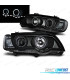 PHARES XÉNON BMW X5 E53 99-03 ANGEL EYES FOND NOIR CCFL