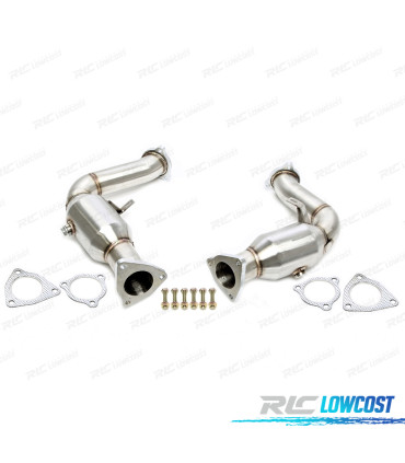 SUPPRESSEUR DOWNPIPE AUDI Q5 12-16 ACIER AVEC CATALYSEUR