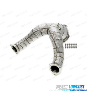 SUPPRESSEUR DOWNPIPE AUDI A4 S4 8W B9 16-19 PROTECTION THERMIQUE