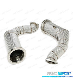 SUPPRESSEUR DOWNPIPE AUDI SQ7 QUATTRO 4L 20- AVEC BOUCLIER THERMIQUE