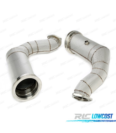 SUPPRESSEUR DOWNPIPE AUDI SQ7 QUATTRO 4L 20- AVEC BOUCLIER THERMIQUE