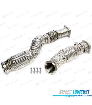 SUPPRESSEUR DOWNPIPE BMW M4 G82 G83 20- CATALYSEUR PROTECTEUR THERMIQUE