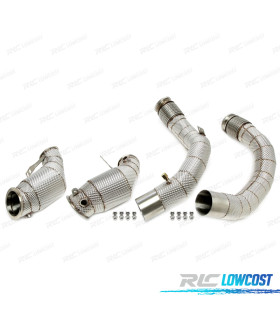 SUPPRESSEUR DOWNPIPE BMW X5 F95 20-22 CATALYSEUR BOUCLIER THERMIQUE