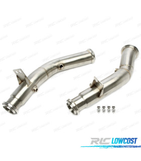 SUPPRESSEUR DOWNPIPE MERCEDES CLASE C W205 14-18 ACIER