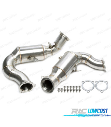 SUPPRESSEUR DOWNPIPE PORSCHE MACAN 14-18 ACIER 90MM