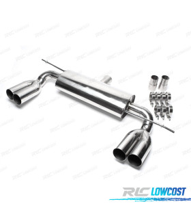POT D'ÉCHAPPEMENT VOLKSWAGEN VW GOLF MK5 03-08 ACIER