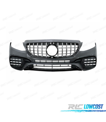 PARE-CHOCS FRONTAL MERCEDES W213 C238 16-18 LOOK E63 AMG PDC